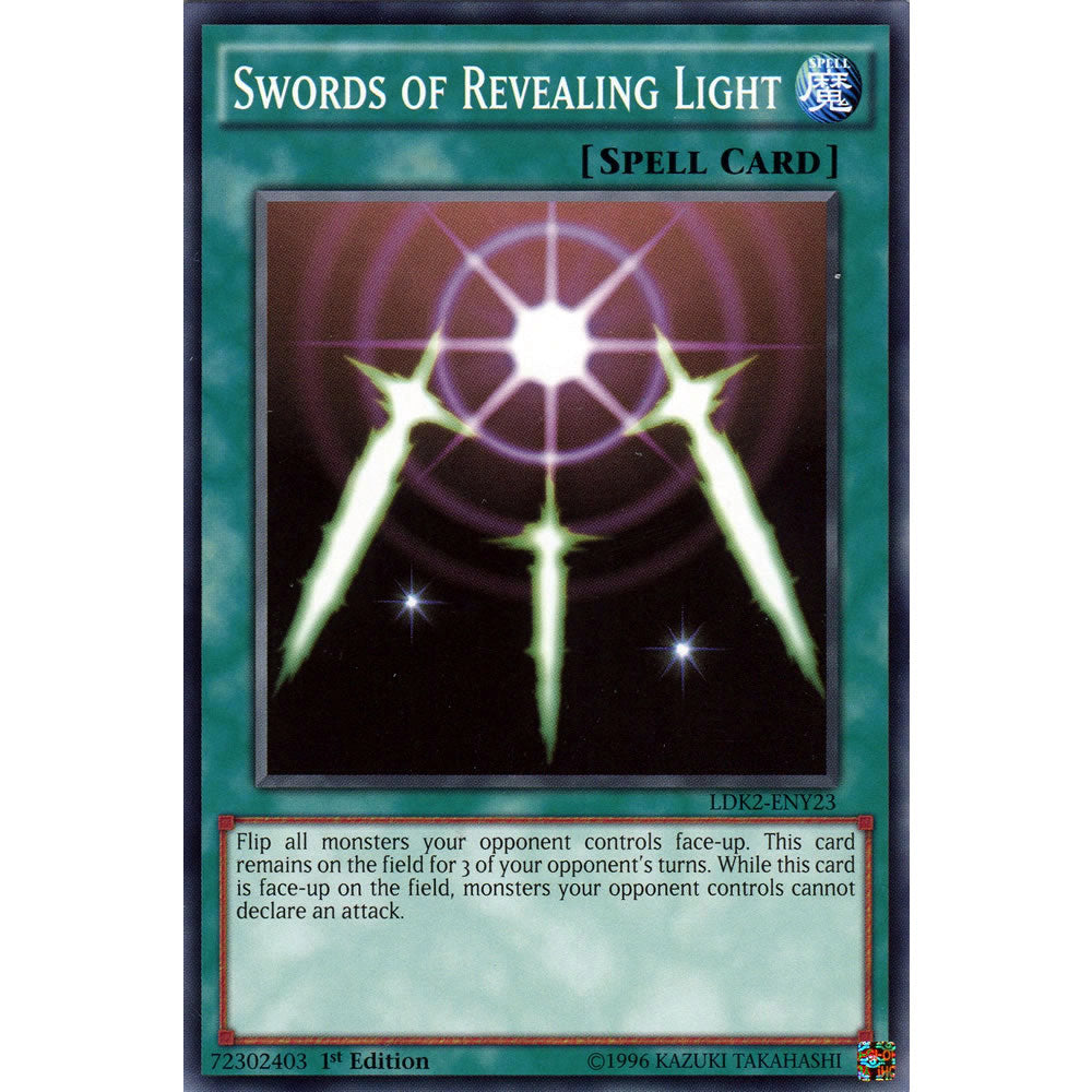 Swords of Revealing Light LDK2-ENY23 Yu-Gi-Oh! Card from the Legendary Decks 2 Set