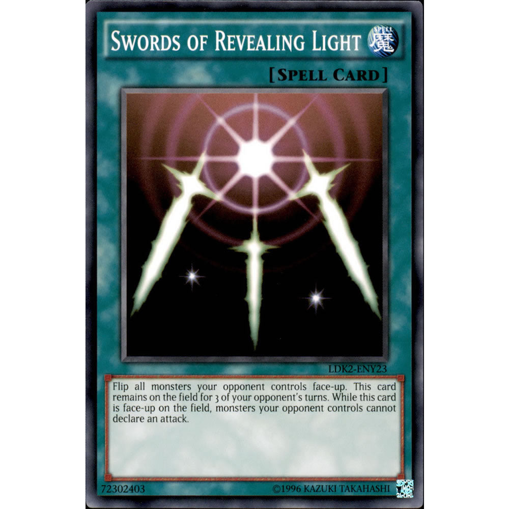 Swords of Revealing Light LDK2-ENY23 Yu-Gi-Oh! Card from the Legendary Decks 2 Set