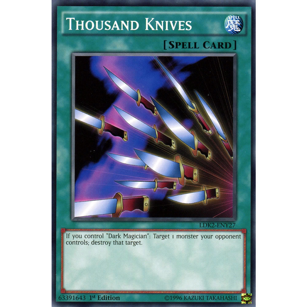 Thousand Knives LDK2-ENY27 Yu-Gi-Oh! Card from the Legendary Decks 2 Set