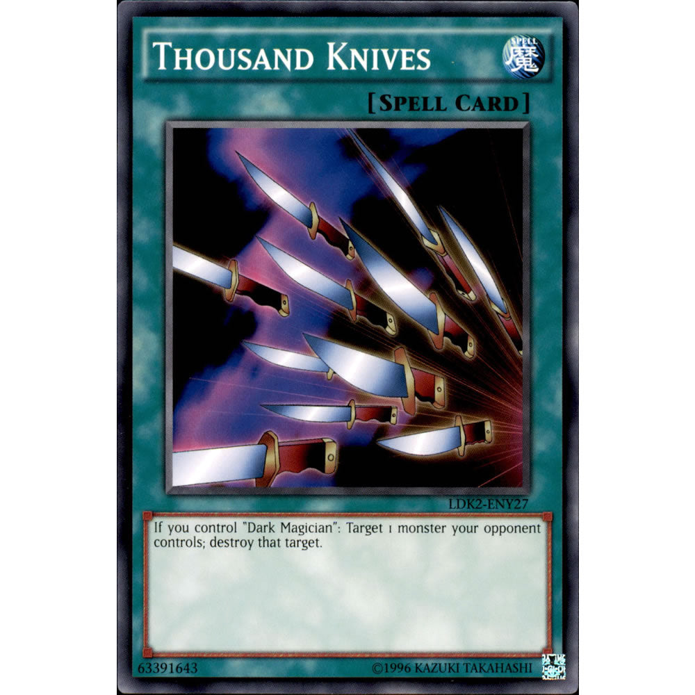 Thousand Knives LDK2-ENY27 Yu-Gi-Oh! Card from the Legendary Decks 2 Set