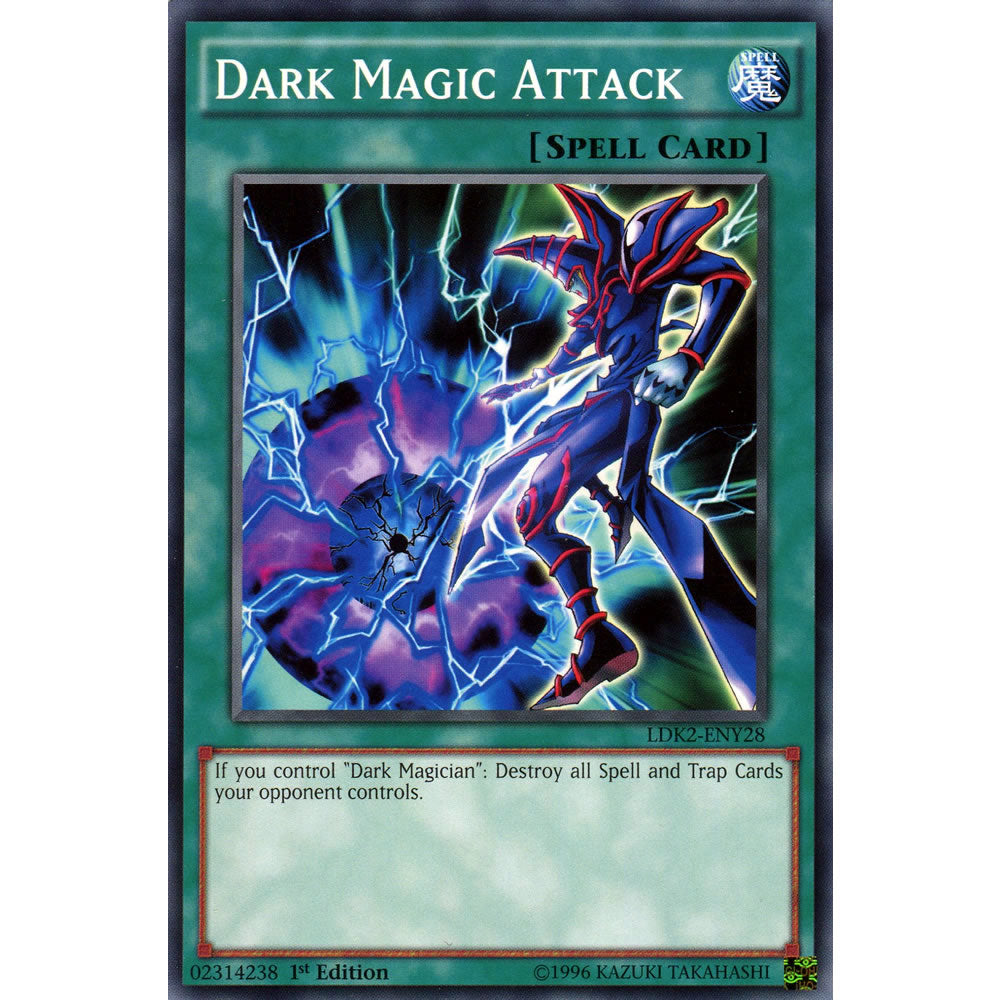Dark Magic Attack LDK2-ENY28 Yu-Gi-Oh! Card from the Legendary Decks 2 Set