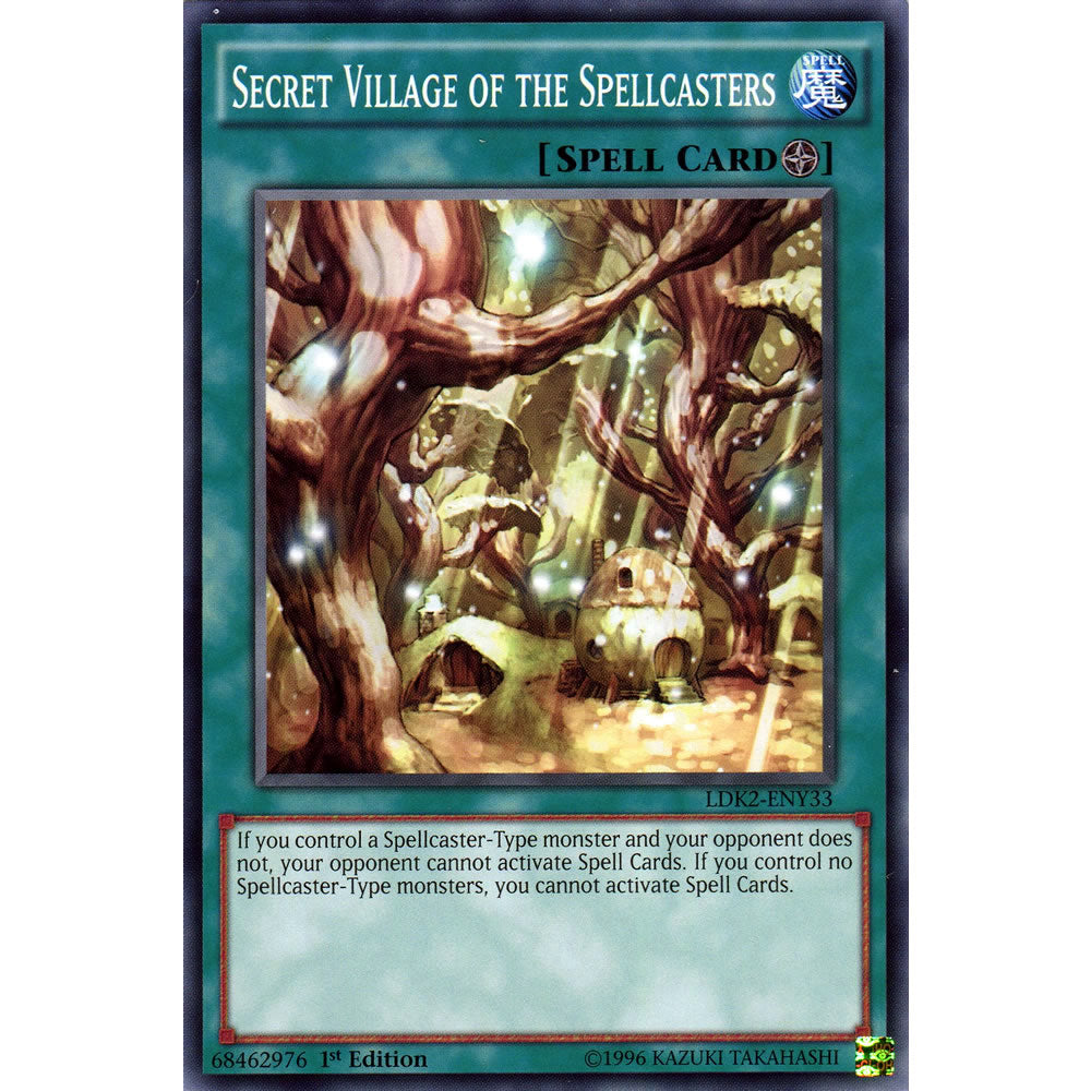 Secret Village of the Spellcasters LDK2-ENY33 Yu-Gi-Oh! Card from the Legendary Decks 2 Set