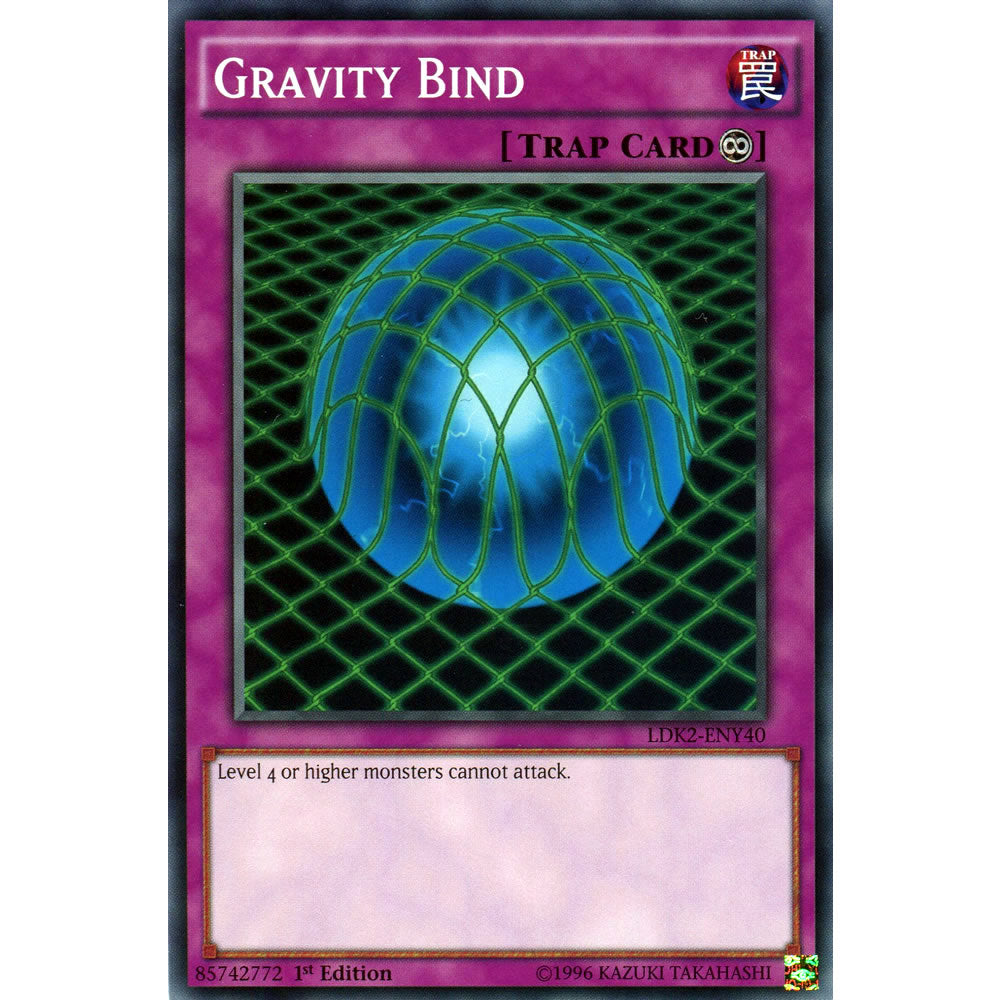 Gravity Bind LDK2-ENY40 Yu-Gi-Oh! Card from the Legendary Decks 2 Set