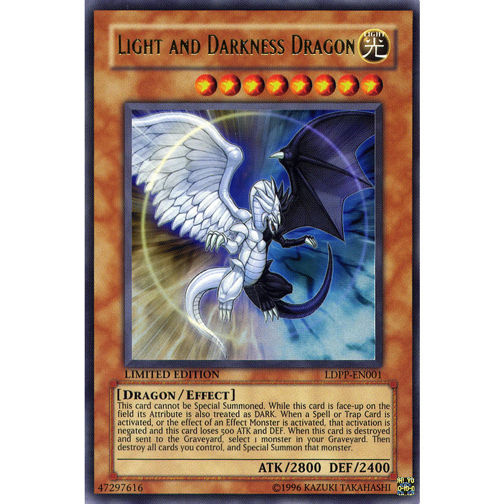 Light and Darkness Dragon LDPP-EN001 Yu-Gi-Oh! Card from the Light and Darkness Power Pack Set