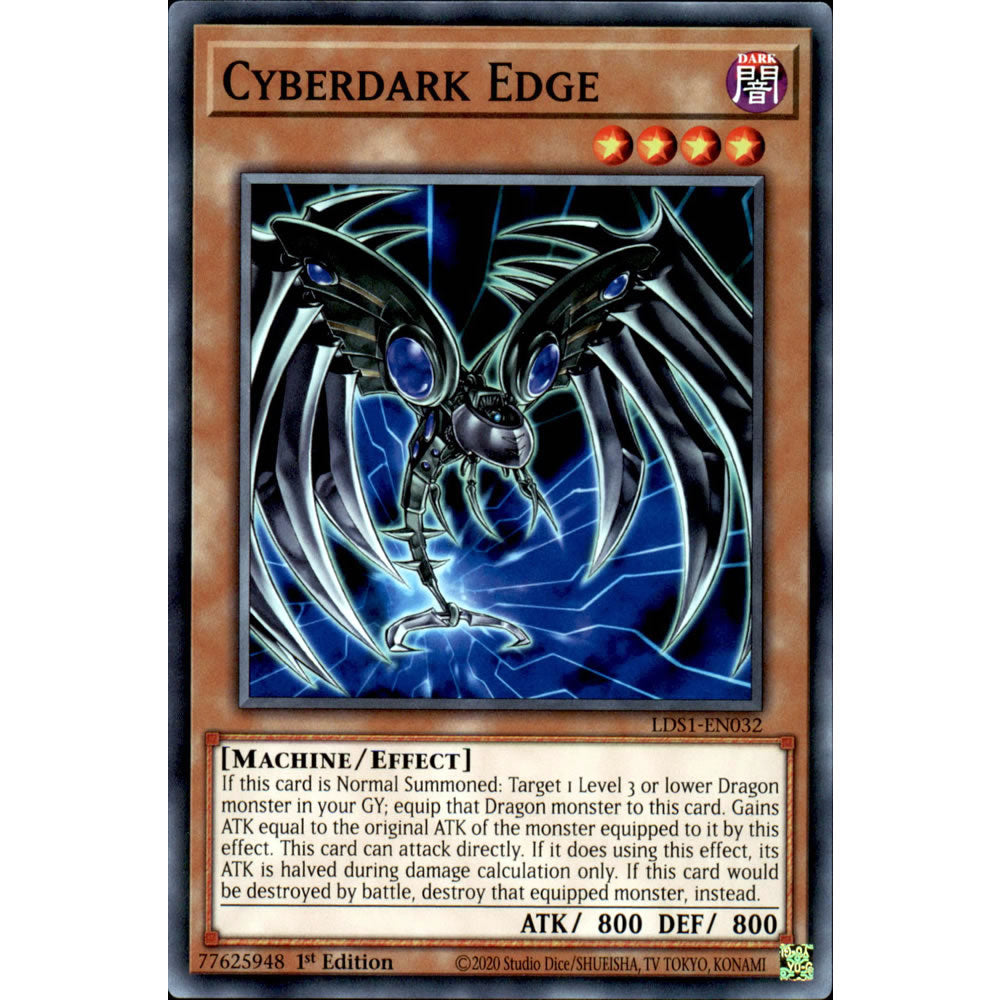 Cyberdark Edge LDS1-EN032 Yu-Gi-Oh! Card from the Legendary Duelists: Season 1 Set