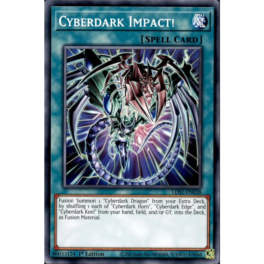 Cyberdark Impact! LDS1-EN038 Yu-Gi-Oh! Card from the Legendary Duelists: Season 1 Set
