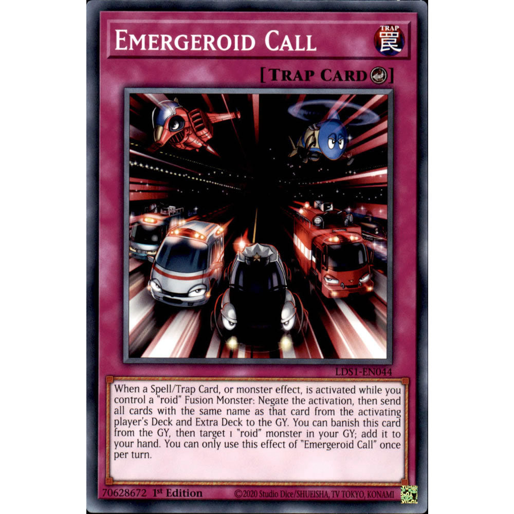 Emergeroid Call LDS1-EN044 Yu-Gi-Oh! Card from the Legendary Duelists: Season 1 Set