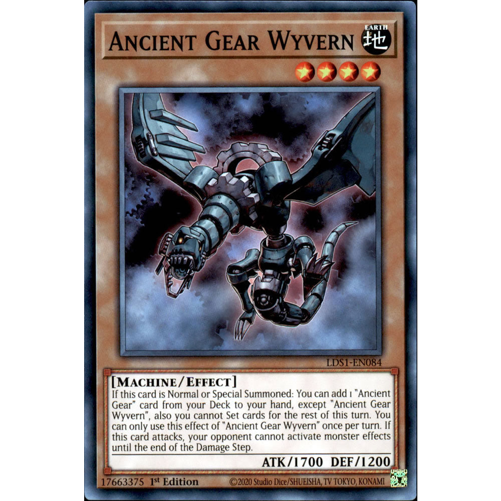 Ancient Gear Wyvern LDS1-EN084 Yu-Gi-Oh! Card from the Legendary Duelists: Season 1 Set