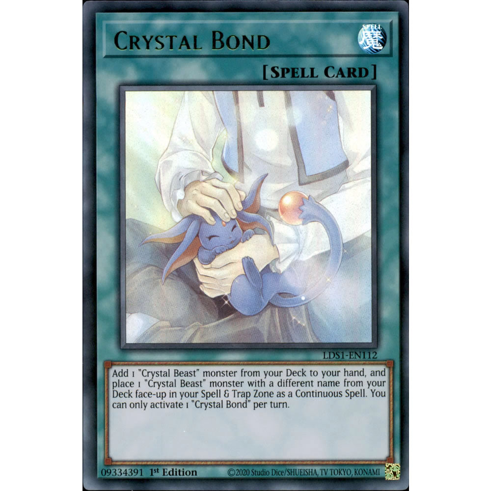 Crystal Bond - Purple LDS1-EN112 Yu-Gi-Oh! Card from the Legendary Duelists: Season 1 Set