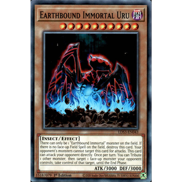 yugioh earthbound immortal uru deck LDS3-EN043 Yu-Gi-Oh! Card Trading And Collectible Card pokemon vmax climax booster box Signature Type:Single #MWS Options 2 Darkrai 167/264 Price 2026