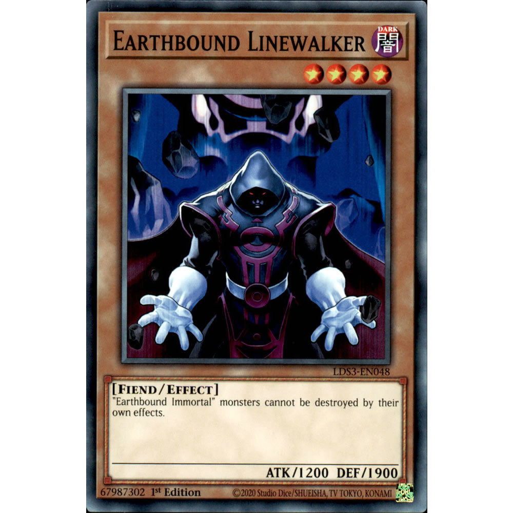 Earthbound Linewalker LDS3-EN048 Yu-Gi-Oh! Card from the Legendary Duelists: Season 3 Set