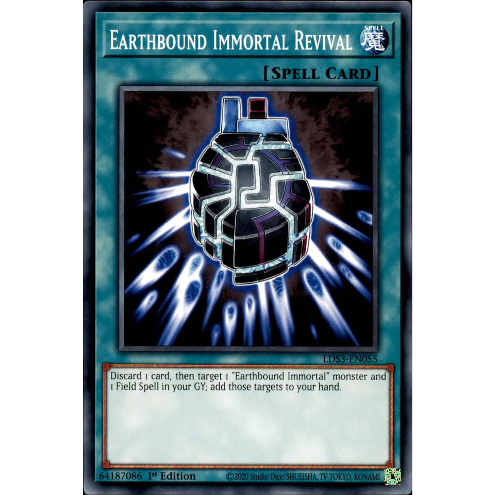 Earthbound Immortal Revival LDS3-EN055 Yu-Gi-Oh! Card from the Legendary Duelists: Season 3 Set