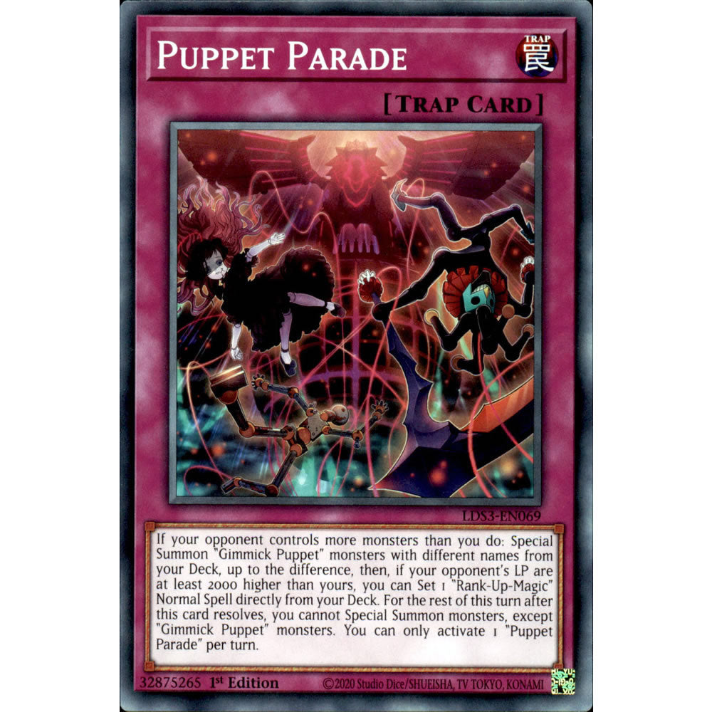 Puppet Parade LDS3-EN069 Yu-Gi-Oh! Card from the Legendary Duelists: Season 3 Set