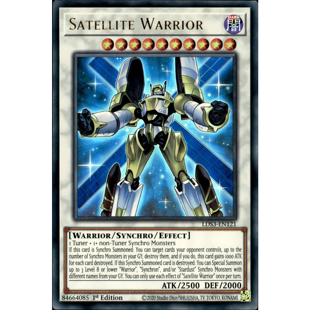 Satellite Warrior LDS3-EN121 Yu-Gi-Oh! Card from the Legendary Duelists: Season 3 Set