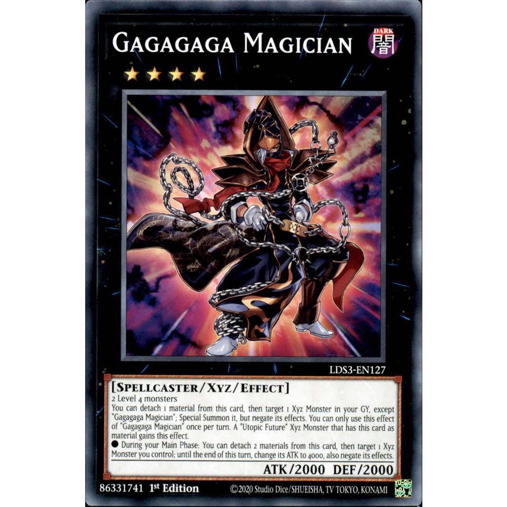 Gagagaga Magician LDS3-EN127 Yu-Gi-Oh! Card from the Legendary Duelists: Season 3 Set