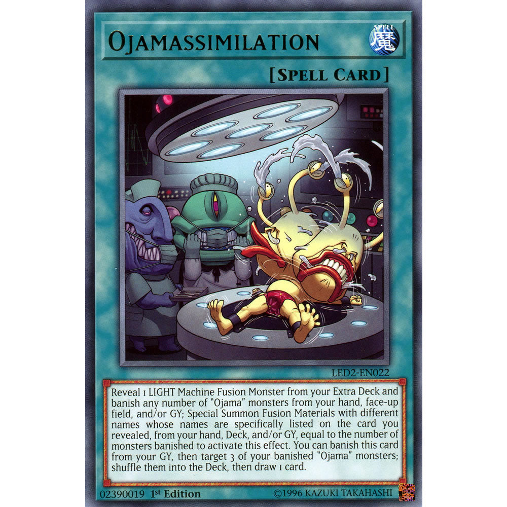 Ojamassimilation LED2-EN022 Yu-Gi-Oh! Card from the Legendary Duelists: Ancient Millennium Set