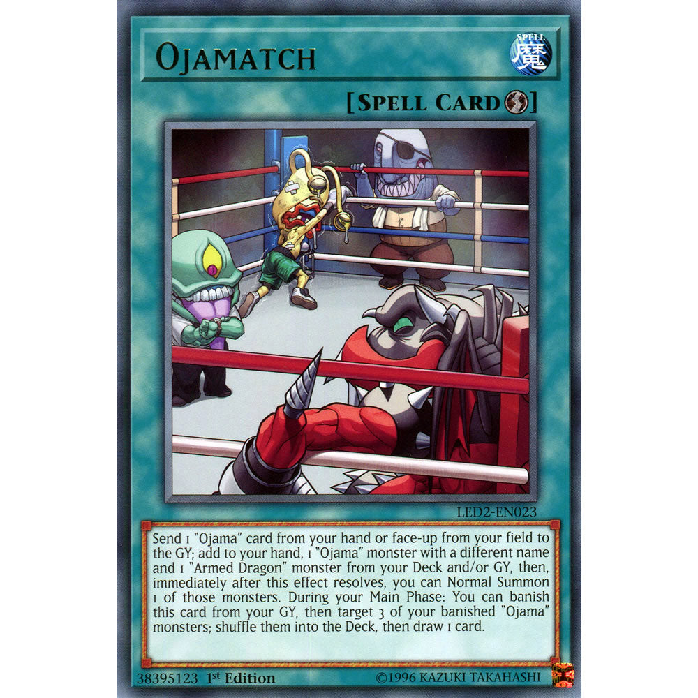 Ojamatch LED2-EN023 Yu-Gi-Oh! Card from the Legendary Duelists: Ancient Millennium Set