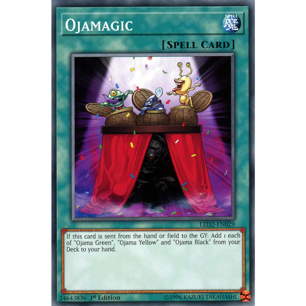 Ojamagic LED2-EN029 Yu-Gi-Oh! Card from the Legendary Duelists: Ancient Millennium Set