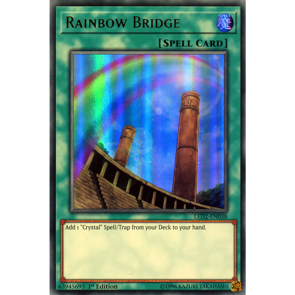 Rainbow Bridge LED2-EN038 Yu-Gi-Oh! Card from the Legendary Duelists: Ancient Millennium Set