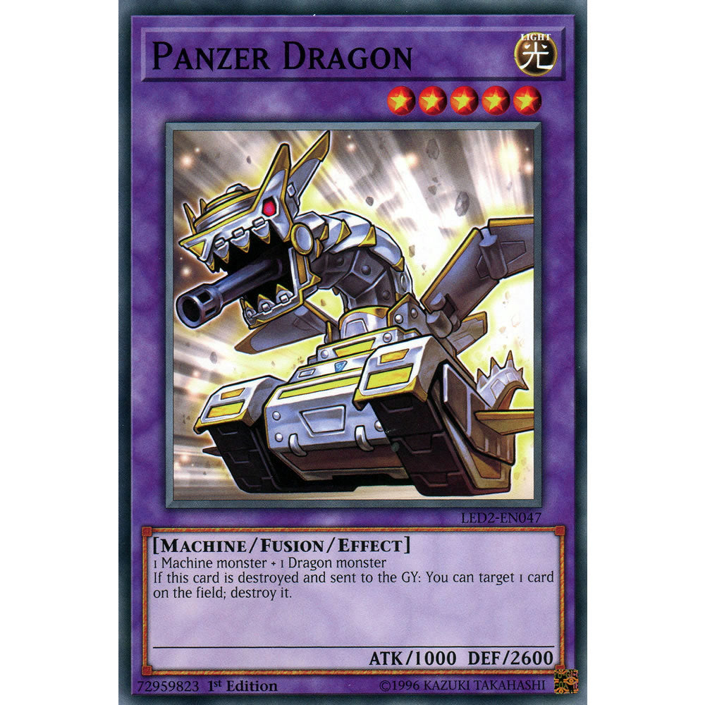 Panzer Dragon LED2-EN047 Yu-Gi-Oh! Card from the Legendary Duelists: Ancient Millennium Set
