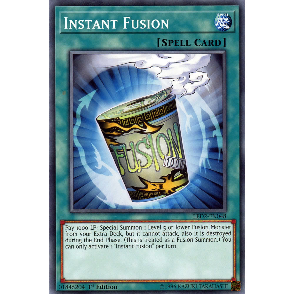 Instant Fusion LED2-EN048 Yu-Gi-Oh! Card from the Legendary Duelists: Ancient Millennium Set