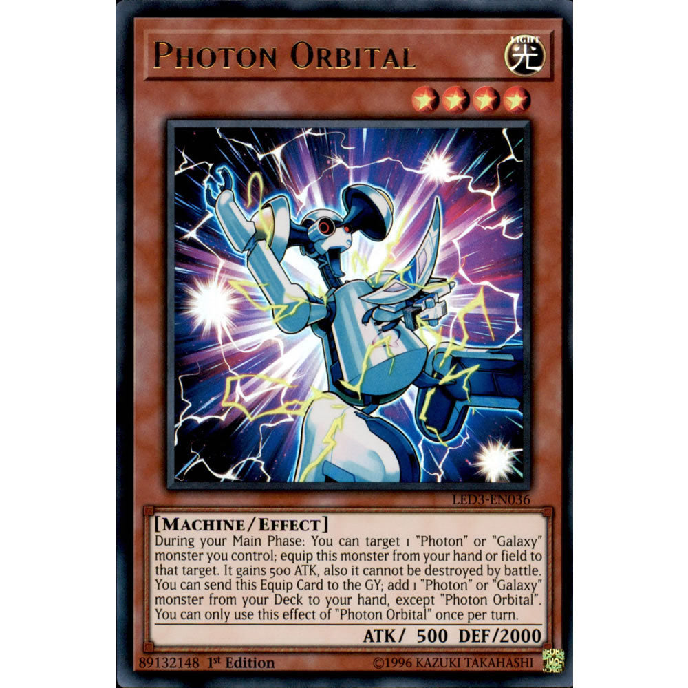 Photon Orbital LED3-EN036 Yu-Gi-Oh! Card from the Legendary Duelists: White Dragon Abyss Set