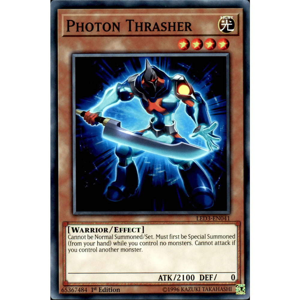 Photon Thrasher LED3-EN041 Yu-Gi-Oh! Card from the Legendary Duelists: White Dragon Abyss Set
