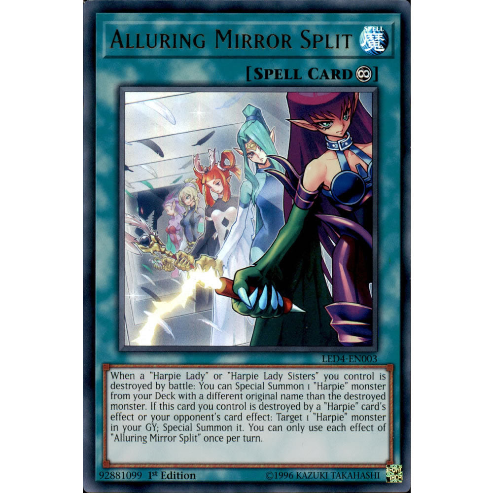 Alluring Mirror Split LED4-EN003 Yu-Gi-Oh! Card from the Legendary Duelists: Sisters of the Rose Set