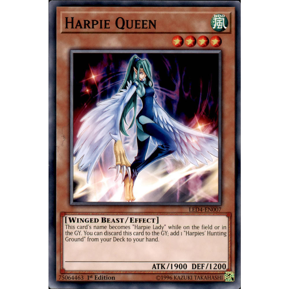 Harpie Queen LED4-EN007 Yu-Gi-Oh! Card from the Legendary Duelists: Sisters of the Rose Set