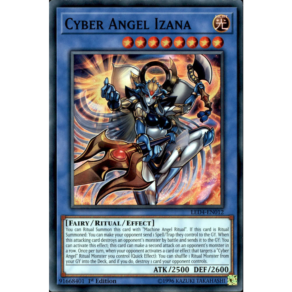 Cyber Angel Izana LED4-EN012 Yu-Gi-Oh! Card from the Legendary Duelists: Sisters of the Rose Set