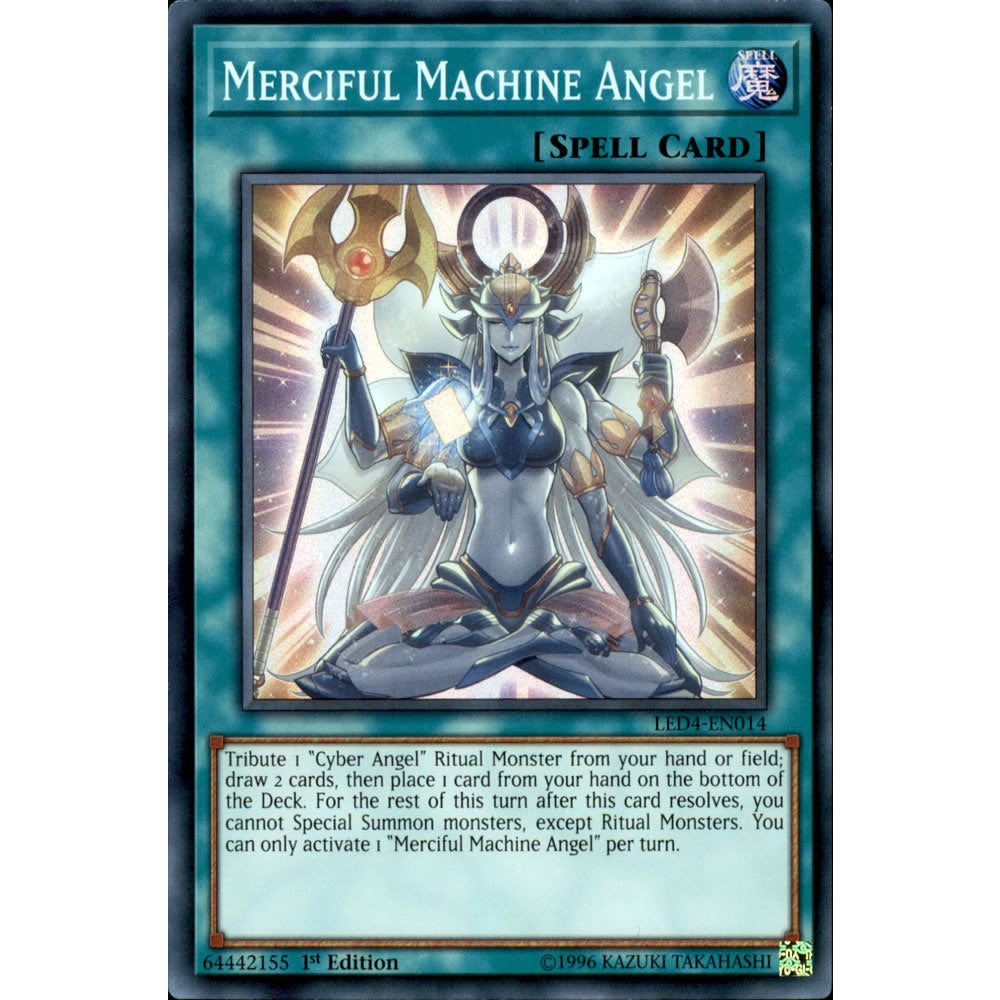 Merciful Machine Angel LED4-EN014 Yu-Gi-Oh! Card from the Legendary Duelists: Sisters of the Rose Set