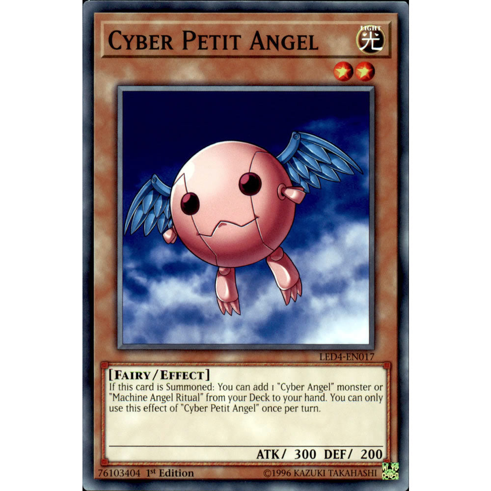 Cyber Petit Angel LED4-EN017 Yu-Gi-Oh! Card from the Legendary Duelists: Sisters of the Rose Set