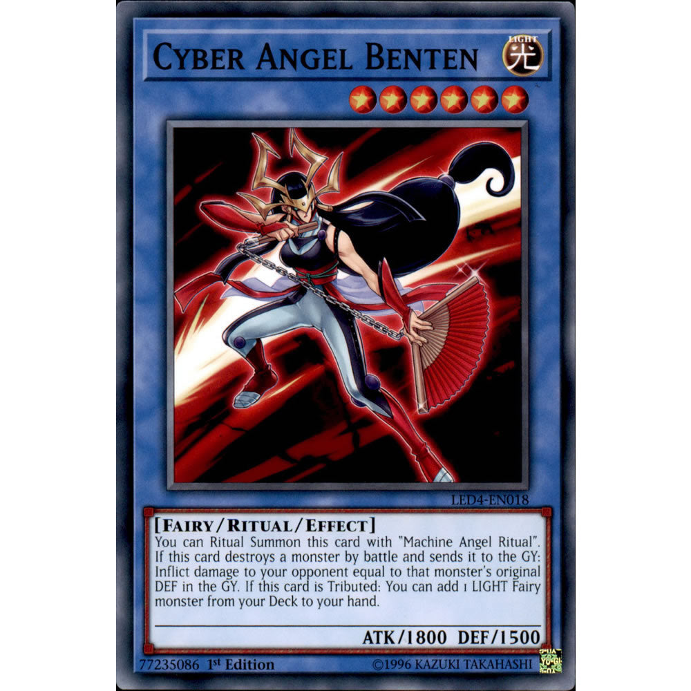 Cyber Angel Benten LED4-EN018 Yu-Gi-Oh! Card from the Legendary Duelists: Sisters of the Rose Set