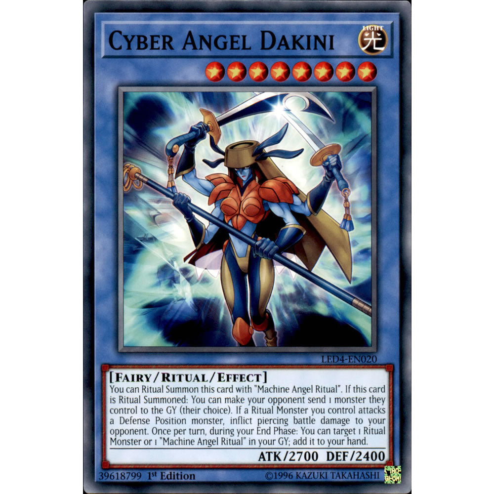 Cyber Angel Dakini LED4-EN020 Yu-Gi-Oh! Card from the Legendary Duelists: Sisters of the Rose Set