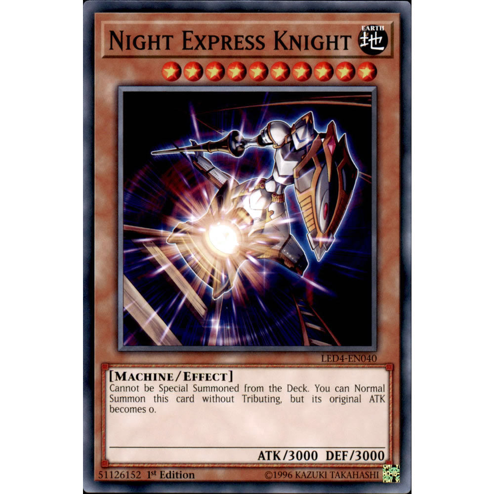 Night Express Knight LED4-EN040 Yu-Gi-Oh! Card from the Legendary Duelists: Sisters of the Rose Set