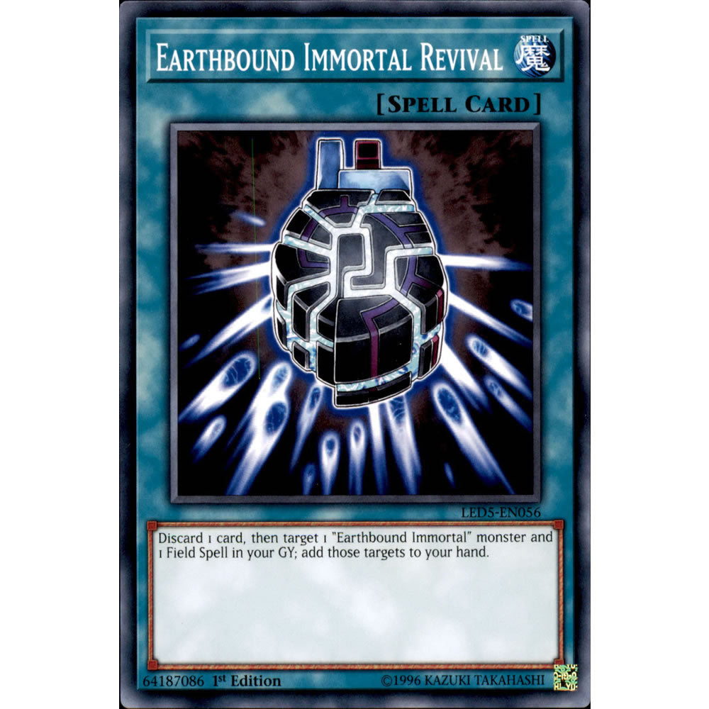 Earthbound Immortal Revival LED5-EN056 Yu-Gi-Oh! Card from the Legendary Duelists: Immortal Destiny Set