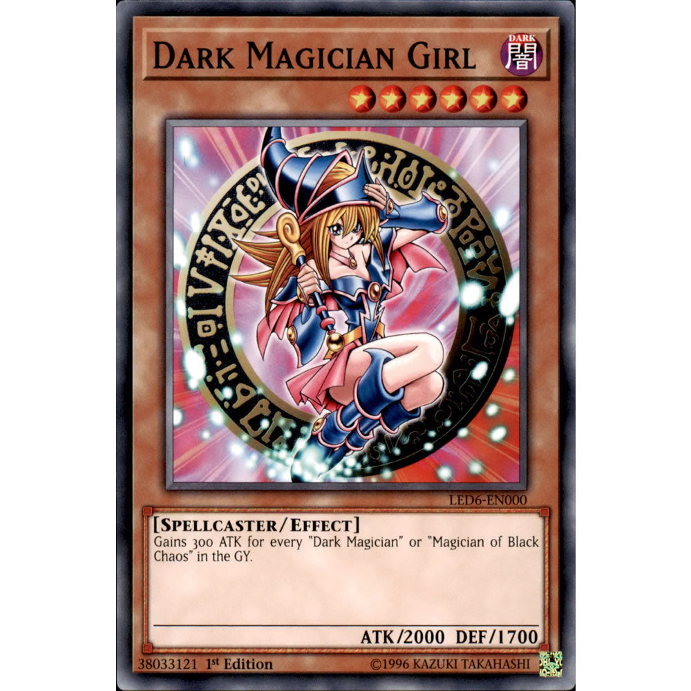 Dark Magician Girl LED6-EN000 Yu-Gi-Oh! Card from the Legendary Duelists: Magical Hero Set