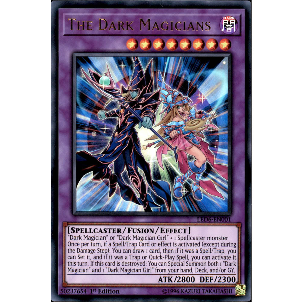 The Dark Magicians LED6-EN001 Yu-Gi-Oh! Card from the Legendary Duelists: Magical Hero Set
