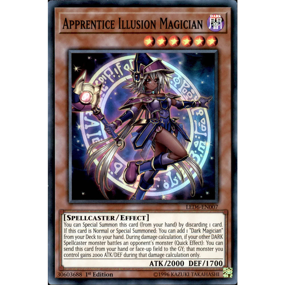 Apprentice Illusion Magician LED6-EN007 Yu-Gi-Oh! Card from the Legendary Duelists: Magical Hero Set