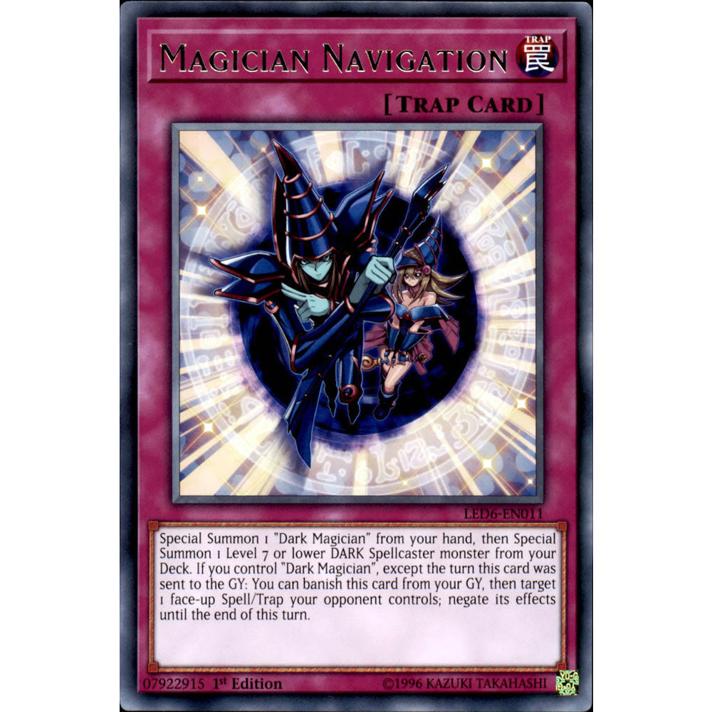 Magician Navigation LED6-EN011 Yu-Gi-Oh! Card from the Legendary Duelists: Magical Hero Set