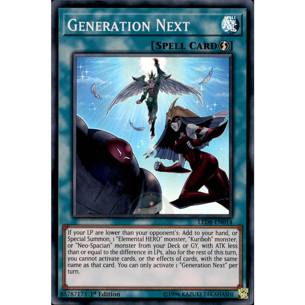 generation next yugioh card Generation Next LED6-EN014 Yu-Gi-Oh! Card
