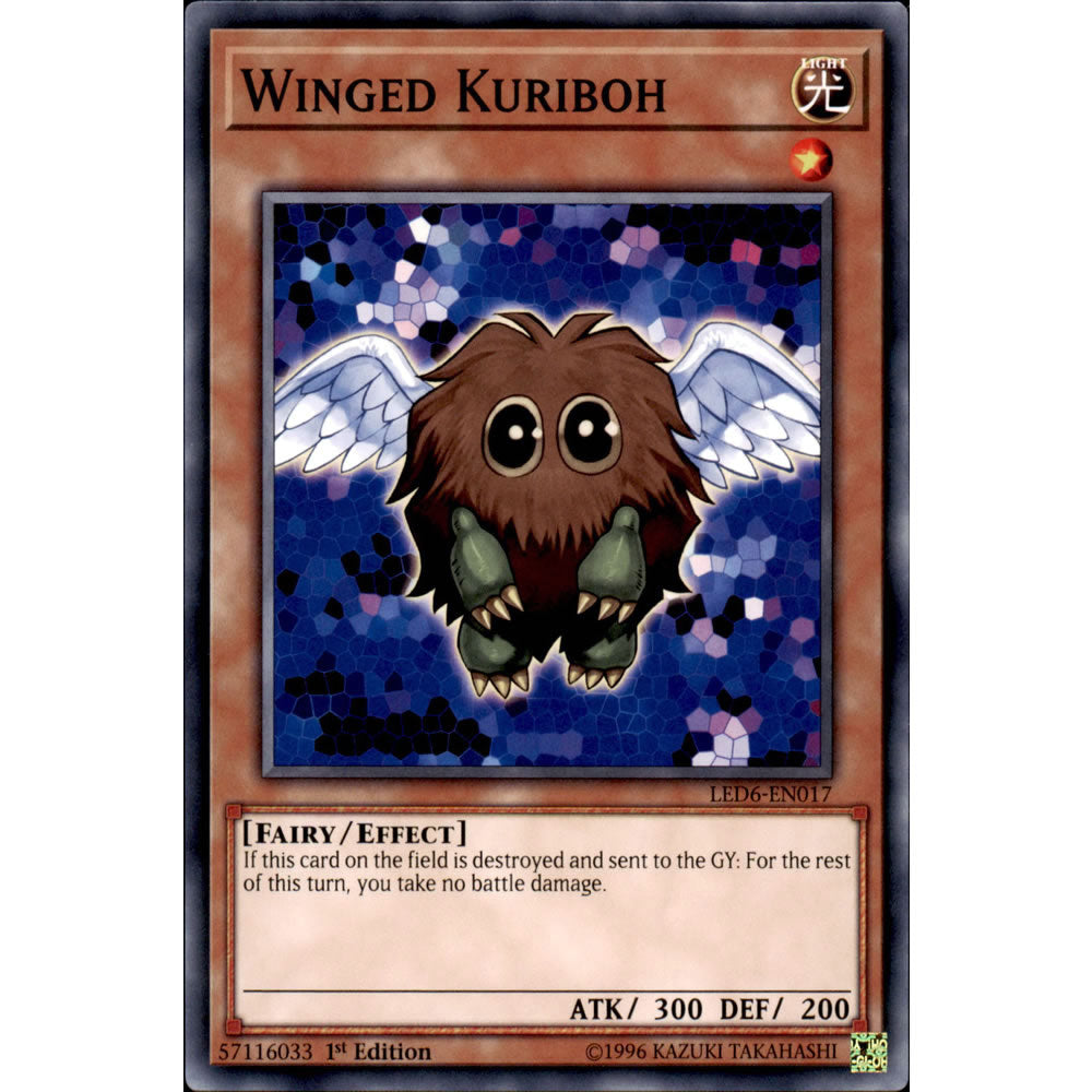 Winged Kuriboh LED6-EN017 Yu-Gi-Oh! Card from the Legendary Duelists: Magical Hero Set