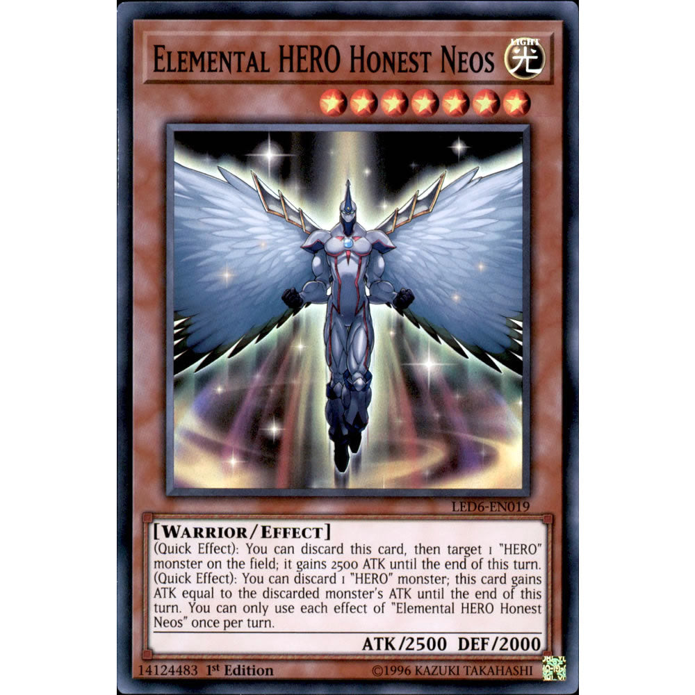 Elemental HERO Honest Neos LED6-EN019 Yu-Gi-Oh! Card from the Legendary Duelists: Magical Hero Set