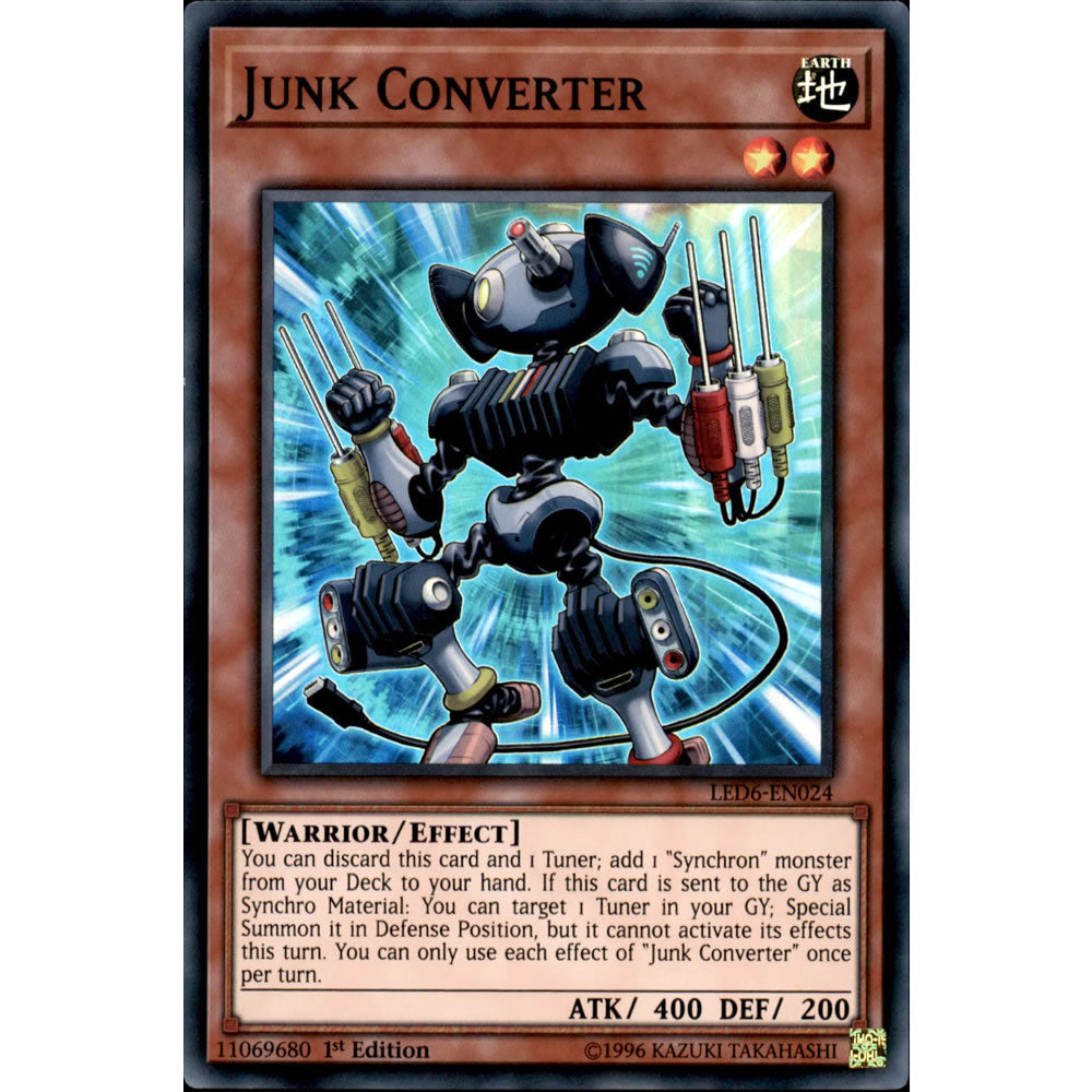 Junk Converter LED6-EN024 Yu-Gi-Oh! Card from the Legendary Duelists: Magical Hero Set