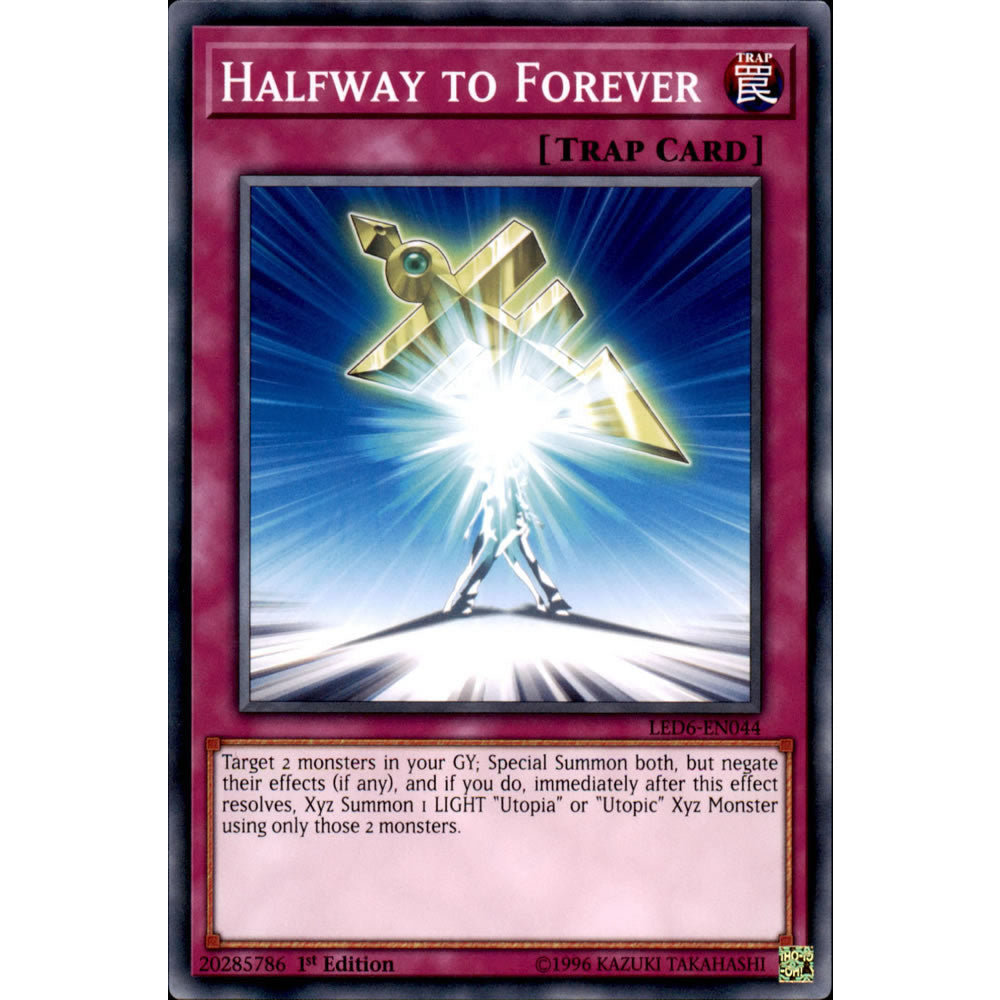 Halfway to Forever LED6-EN044 Yu-Gi-Oh! Card from the Legendary Duelists: Magical Hero Set