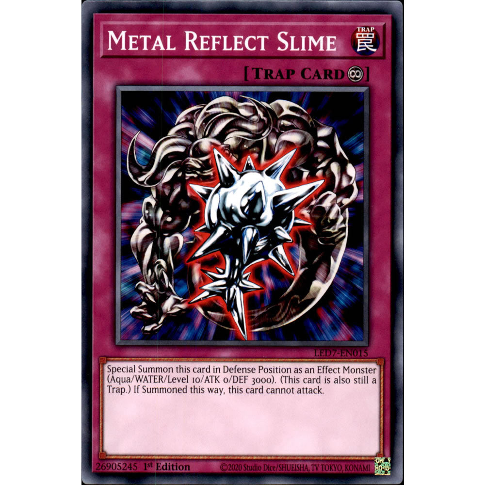 Metal Reflect Slime LED7-EN015 Yu-Gi-Oh! Card from the Legendary Duelists: Rage of Ra Set