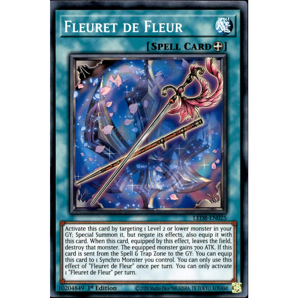 Fleuret de Fleur LED8-EN025 Yu-Gi-Oh! Card from the Legendary Duelists: Synchro Storm Set