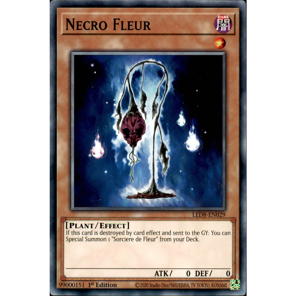 Necro Fleur LED8-EN029 Yu-Gi-Oh! Card from the Legendary Duelists: Synchro Storm Set