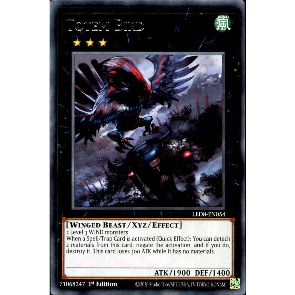 Totem Bird LED8-EN054 Yu-Gi-Oh! Card from the Legendary Duelists: Synchro Storm Set