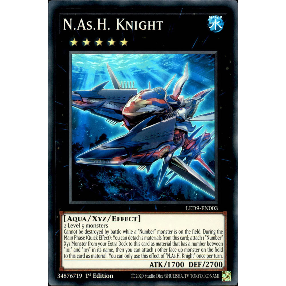 N.As.H. Knight LED9-EN003 Yu-Gi-Oh! Card from the Legendary Duelists: Duels From the Deep Set